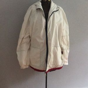 A oversized bomber jacket